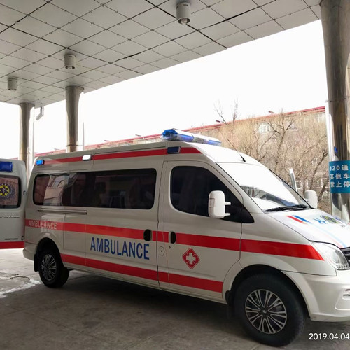 阳原救护车出租服务案例2